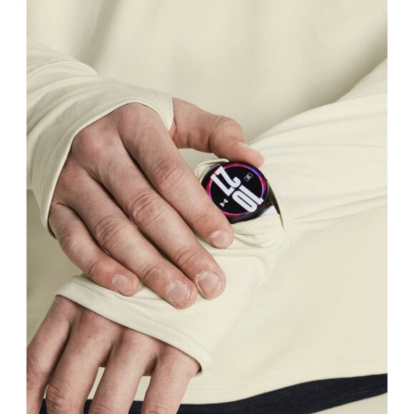 Under Armour 1383244 UA Launch Trail ¼ Zip Top Silt / Reflective ( L ) - Picture 3 of 5